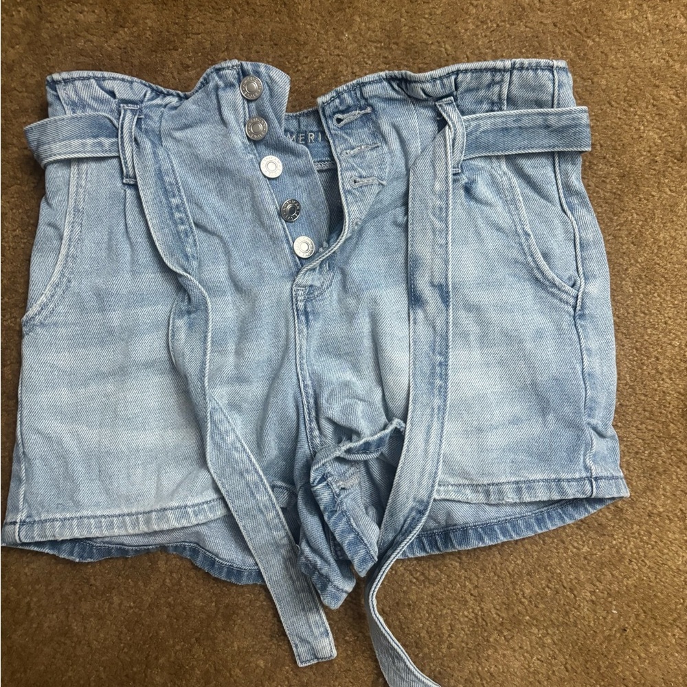 American Eagle Tie Shorts